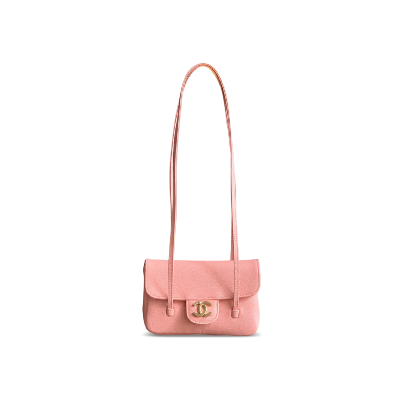 CHANEL MINI CLUTCH WITH LEATHER STRAP AP5068 (17*11.5*5cm)